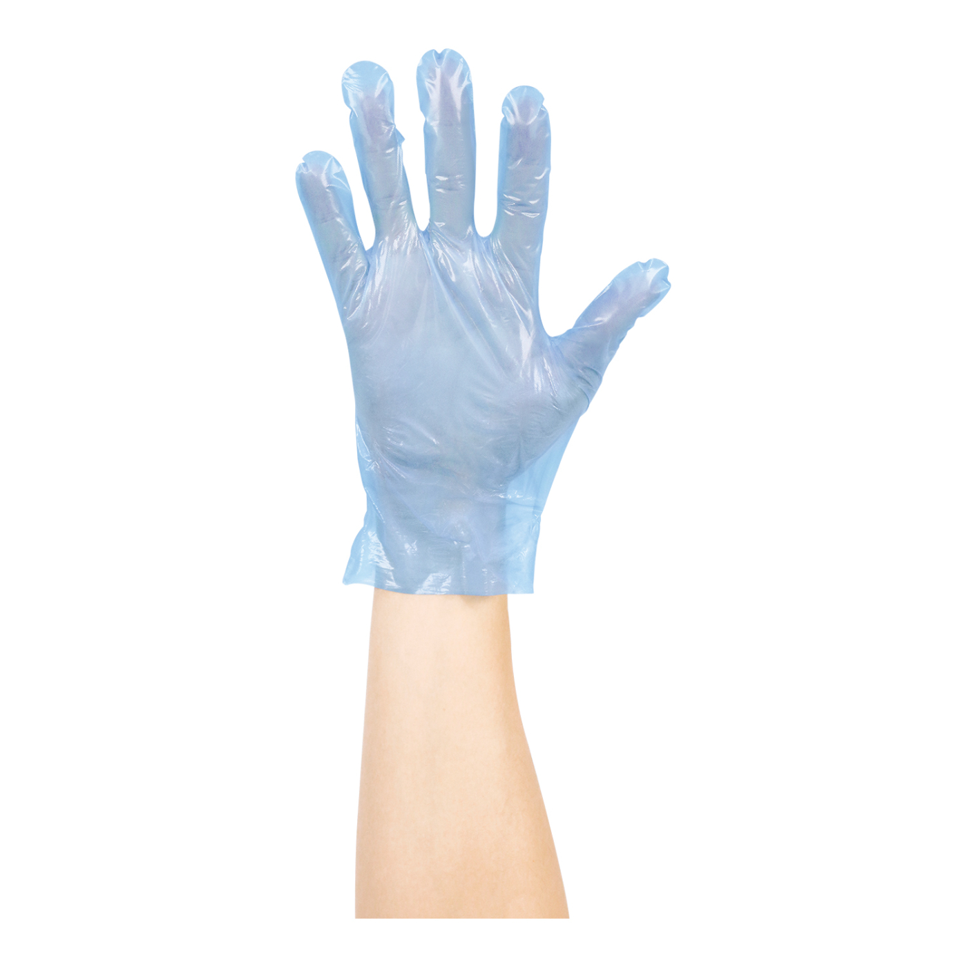 サラヤ プラスチック手袋TPE ブルー Mサイズ 200枚 | サラヤ 